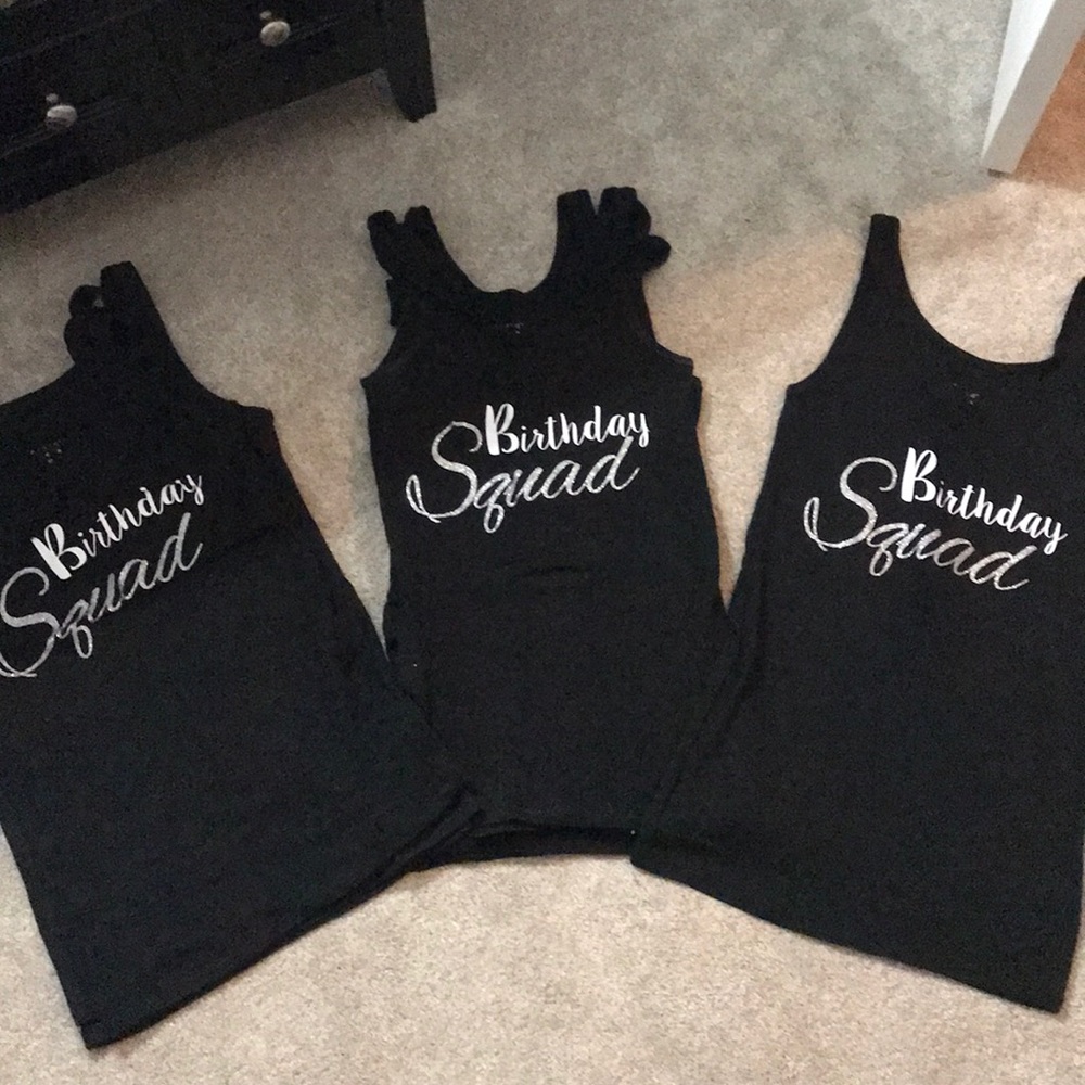 Birthday tanks